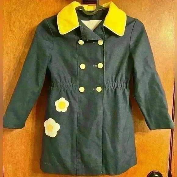 Retro J.C Penney Youth Girls peacoat - Picture 1 of 5